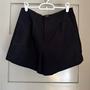 a new day Women's Black High Waist Shorts